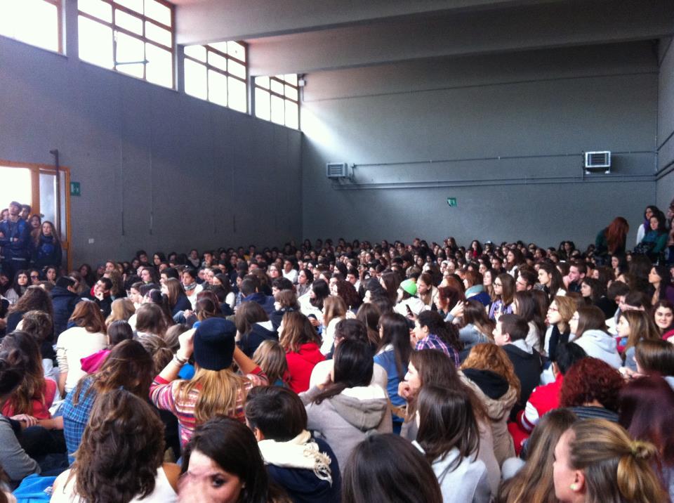 Ostia: Gli studenti dell’Anco Marzio in agitazione