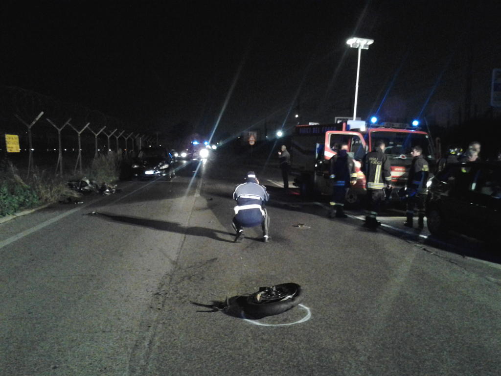 Ciampino, grave incidente a via della Folgarella
