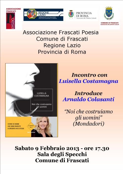 Frascati Poesia presenta Luisella Costamagna e Voglia di lavorare saltami addosso