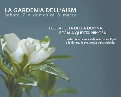 “La Gardenia dell’AISM”, contro la Sclerosi Multipla