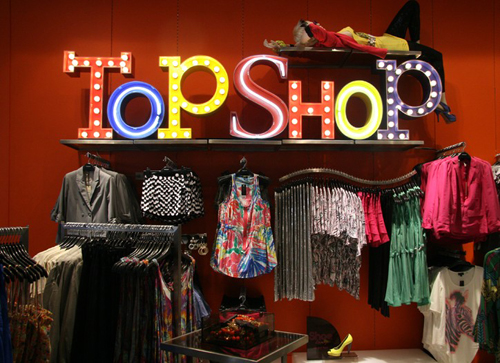 Quella idea geniale del brand Top Shop