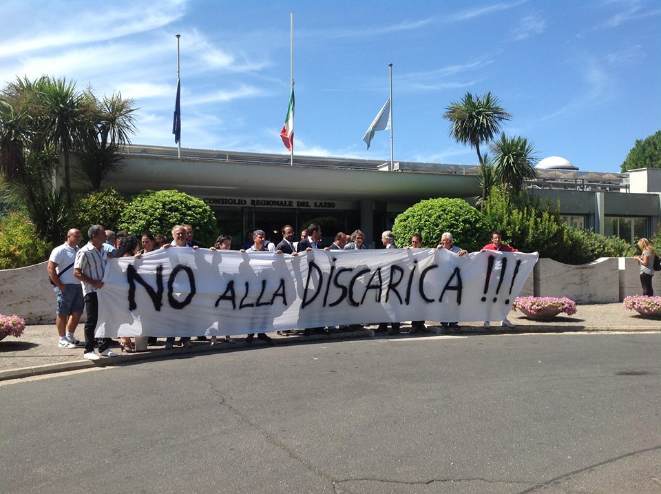 Discarica, Comune di Marino e Municipio IX protestano in Regione