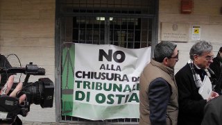 Appello del Municipio X contro la chiusura del tribunale di Ostia