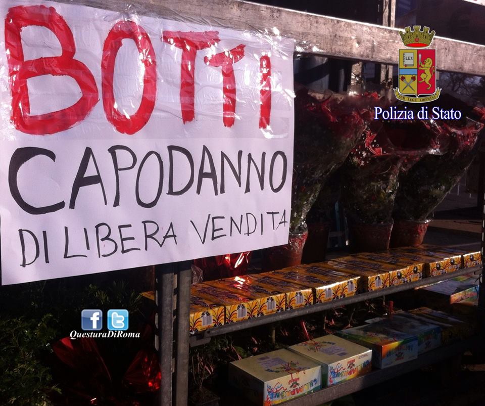 Vendita di botti illegali: sequestri in tutta Roma