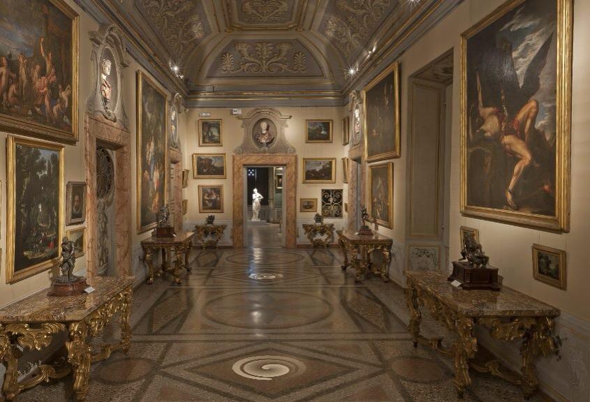 Lo stendardo di San Martino al Cimino di Mattia Preti a Galleria Corsini
