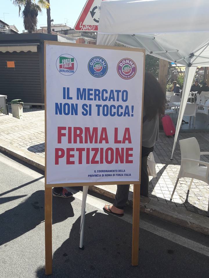 Palozzi-Paganelli: “In provincia nuova iniziativa FI a difesa dei mercati”