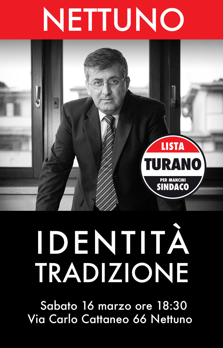 Città di Nettuno, Rodolfo Turano presenta la sua lista