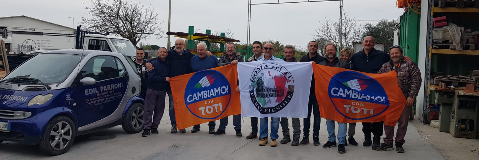 Ardea si tinge di arancione. Ecco il nuovo circolo di “Cambiamo”
