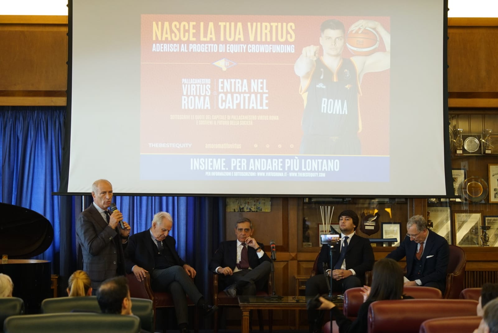 Al circolo Canottieri Aniene evento B2B della Virtus Roma