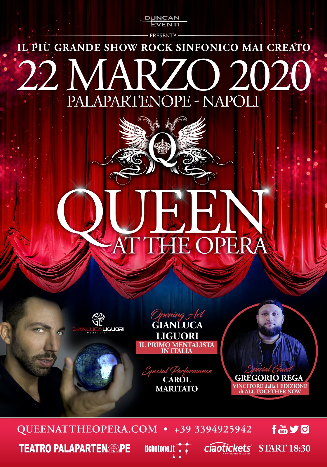 Queen at the Opera sarà il 22 marzo a Napoli