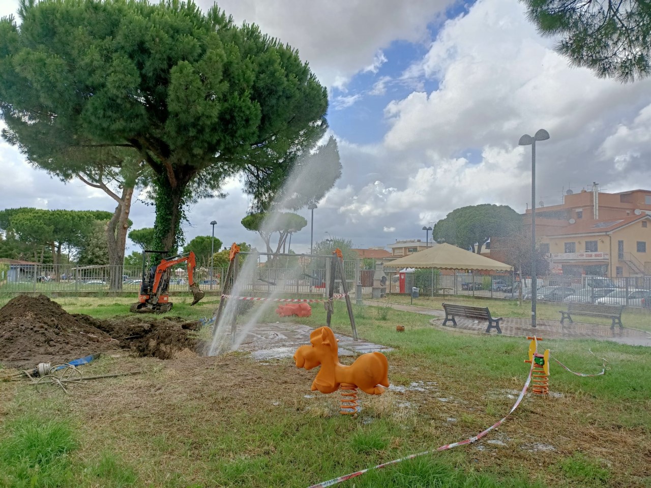 Marino: Acea interviene sulla criticità di Parco Nicolò