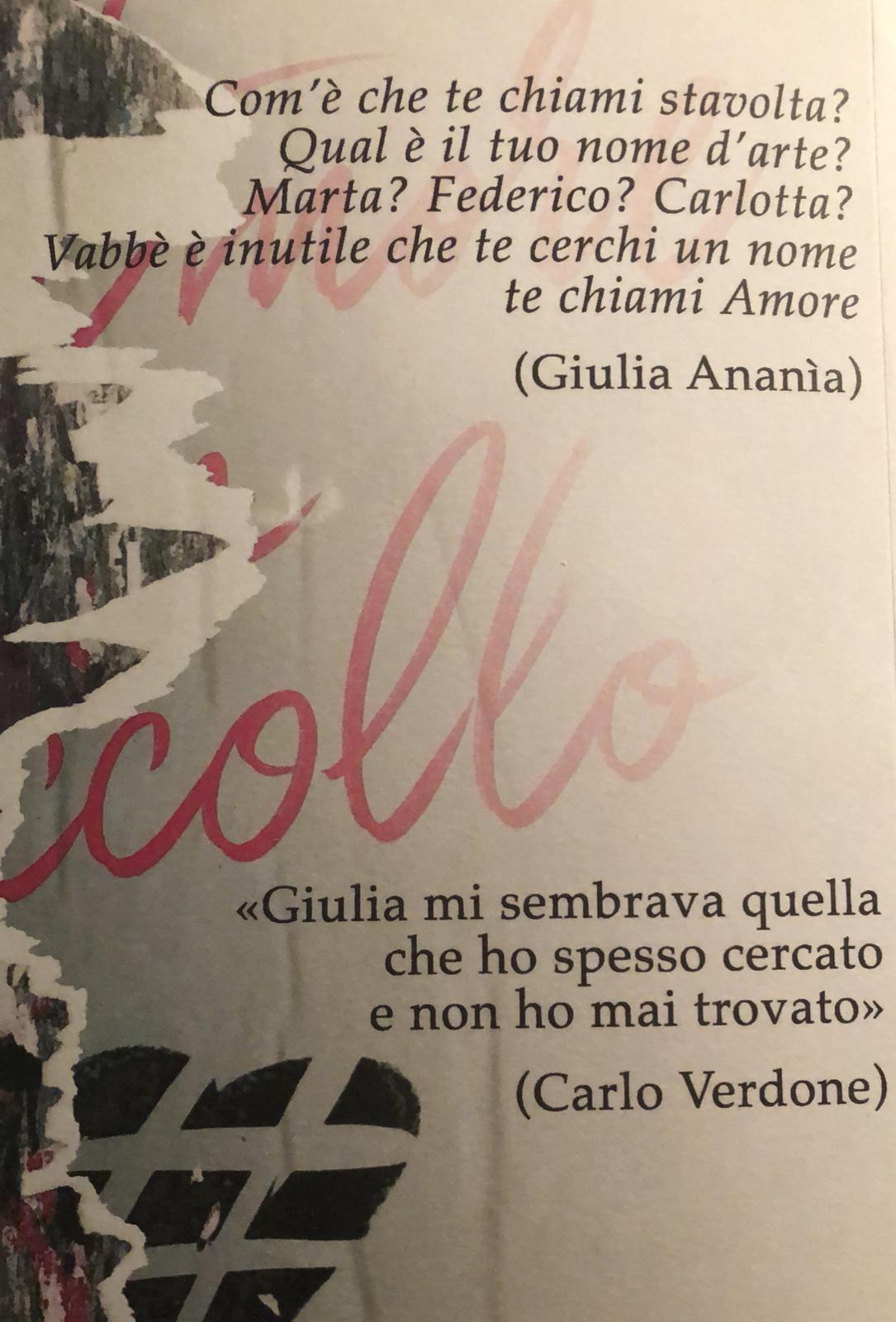 UNA FINESTRA SU ROMA – “L’amore è un accollo”, la raccolta di poesie di Giulia Ananìa