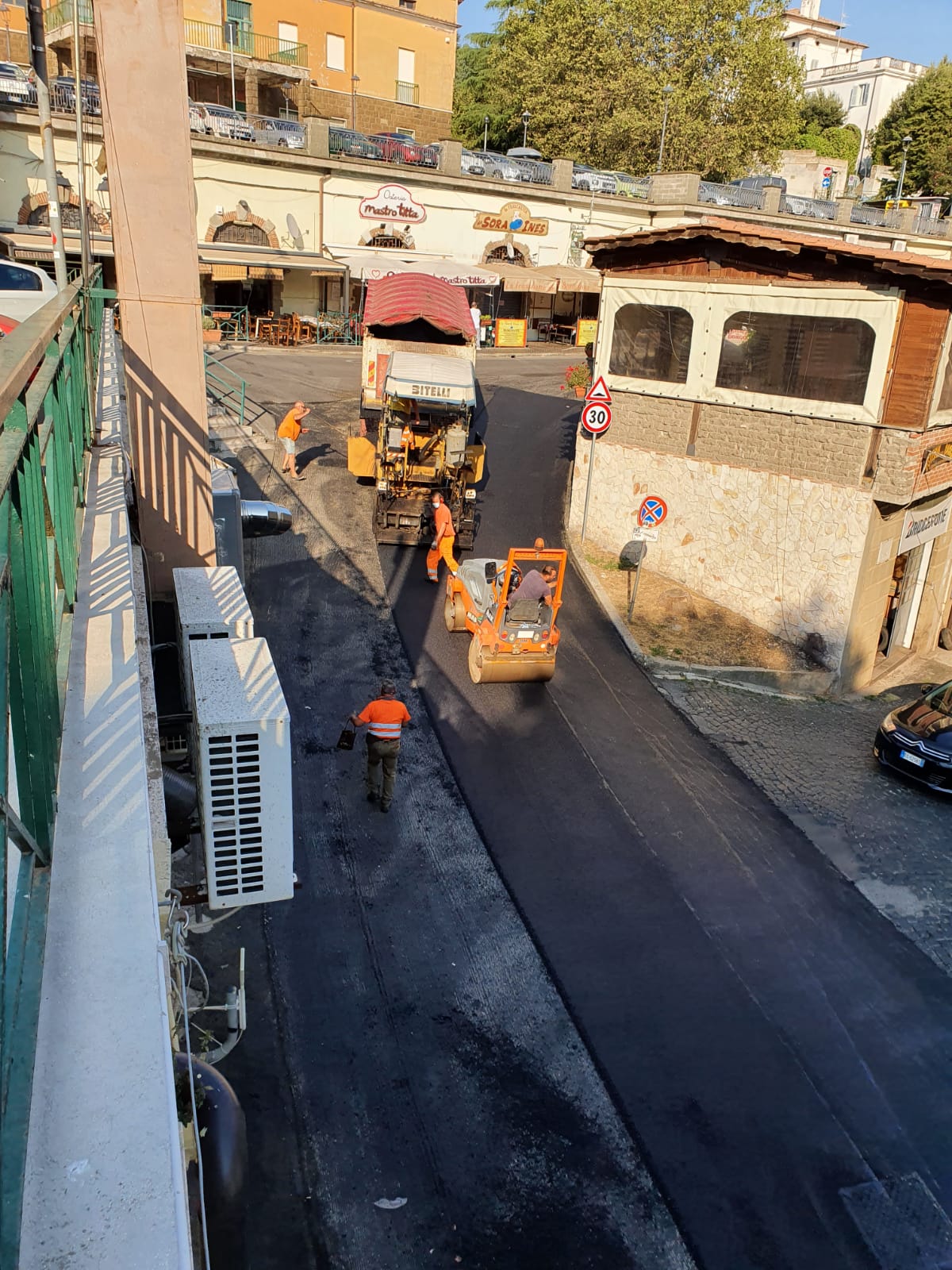 ARICCIA: STRADE NUOVE E CANTIERI IN VIA DI CHIUSURA