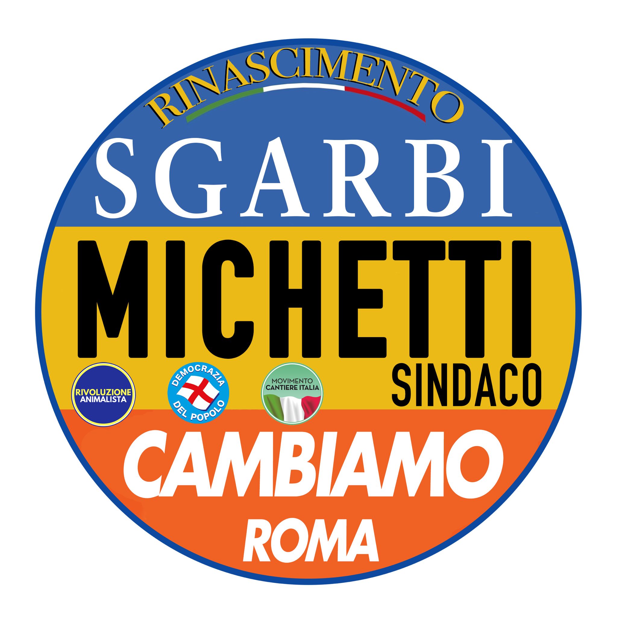 ROMA, RINASCIMENTO- CAMBIAMO: “LISTA FORTE E COMPETITIVA IN COMUNE E MUNICIPI PER MICHETTI SINDACO”