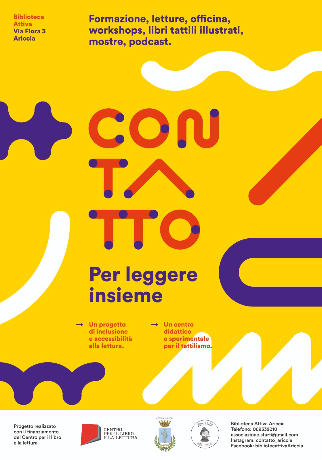 Ariccia: Al via il progetto “Con-tatto: per leggere insieme” con una tavola rotonda tra i partner