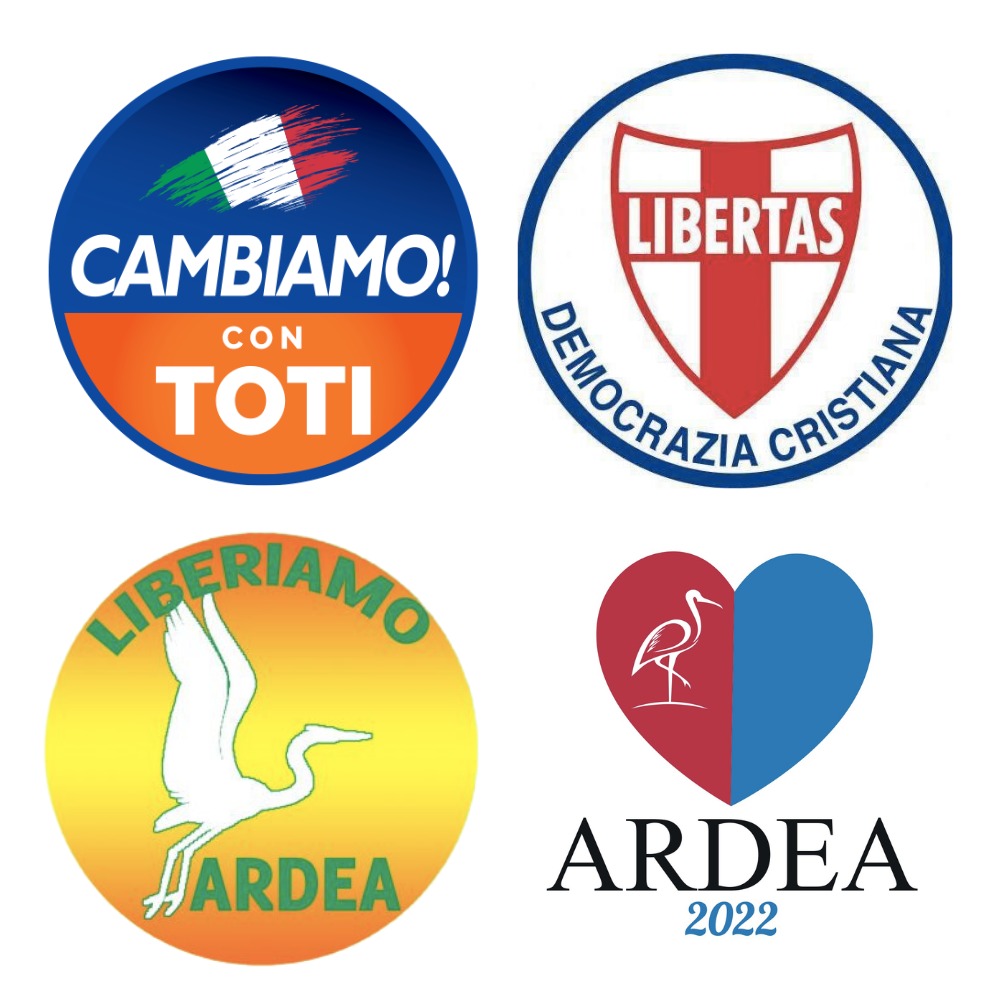 Comunali Ardea, Cambiamo- Democrazia Cristiana- Ardea 2022-Liberiamo Ardea: “Progetto condiviso per il bene della città”