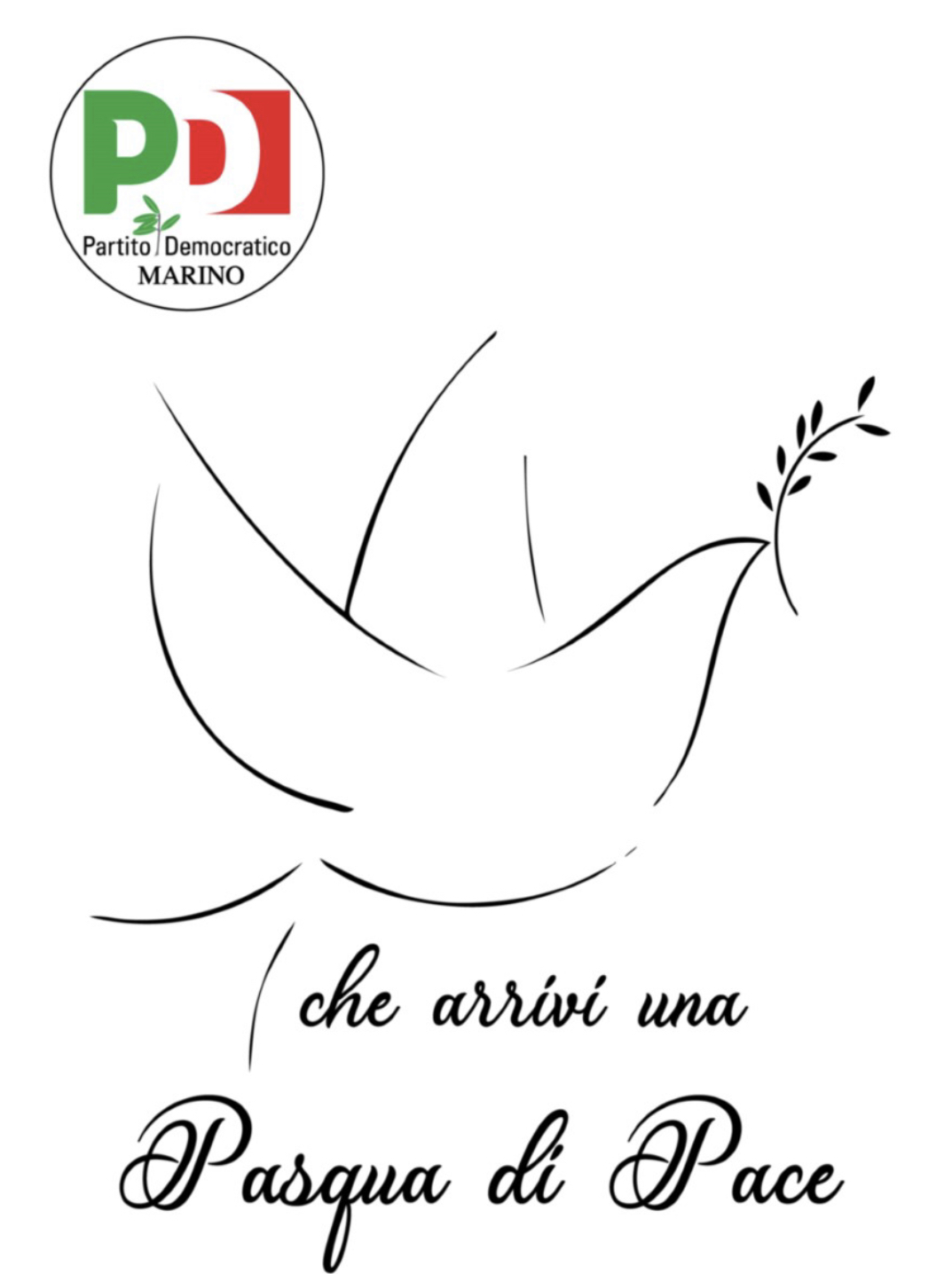 Marino, Ambrogiani(Pd): “Buona Pasqua a tutti nel segno della pace”