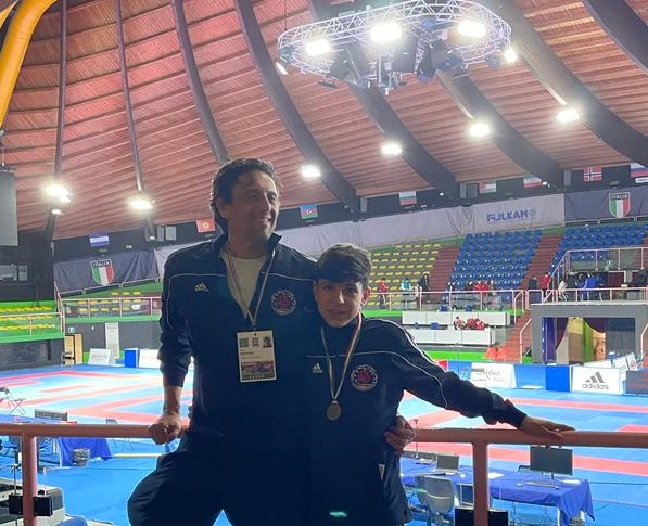 L’atleta albanense Gianmarco Agus 3° ai Campionati Italiani FIJLKAM di Kumite