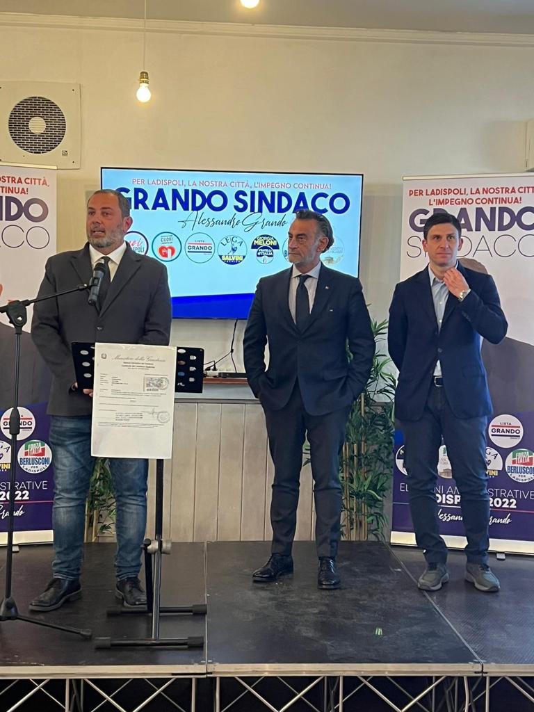 Ladispoli – Fratelli d’Italia convintamente a sostegno di Alessandro Grando Sindaco