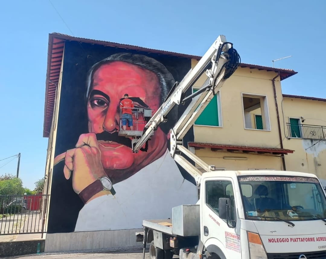 Trent’anni fa la Strage di Capaci, Lanuvio ed Aprilia ricordano domani Giovanni Falcone a Campoleone con un Murale