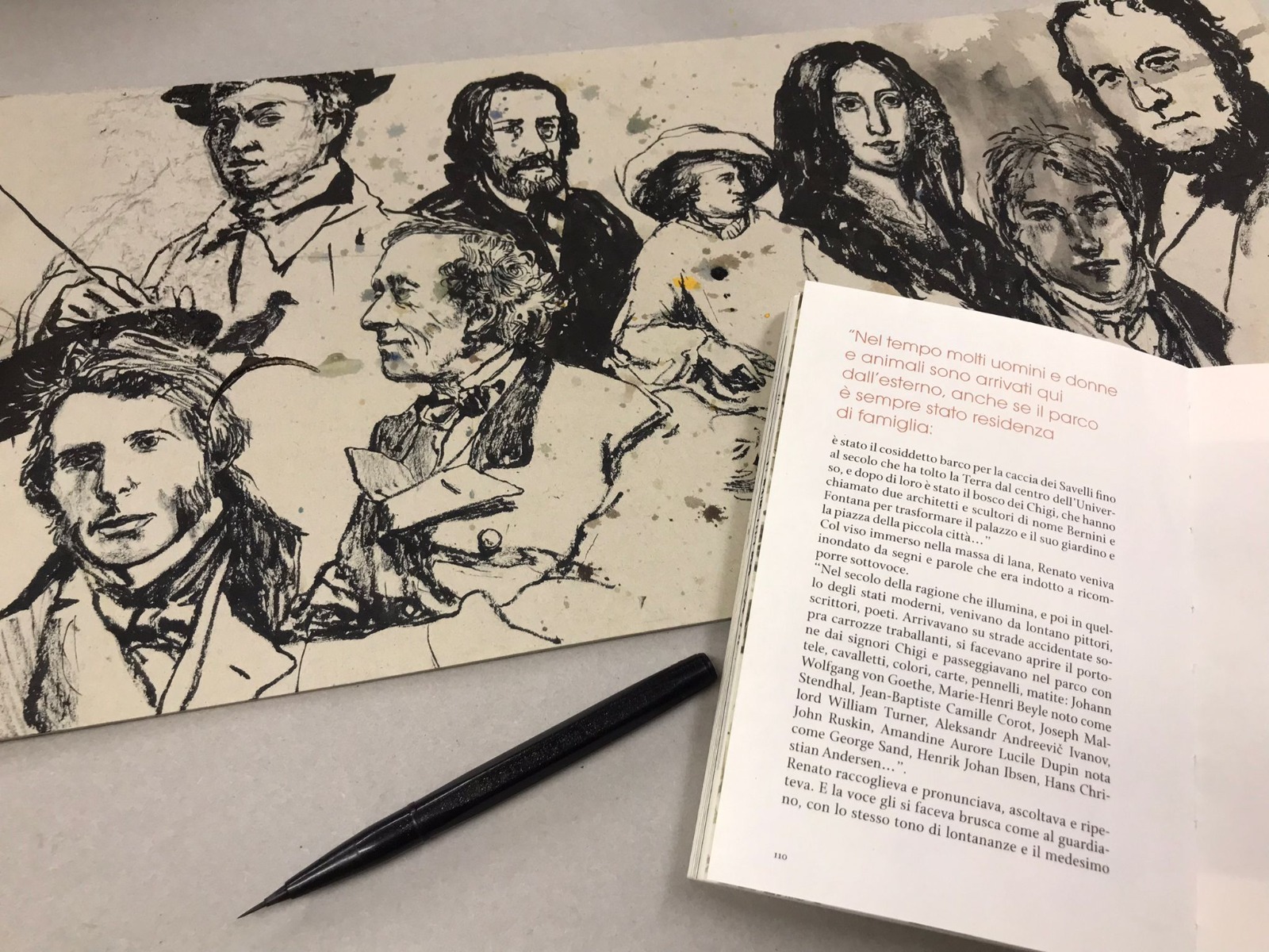 Presentazione del libro “Un posto obliquo” nato da una residenza d’artista a Parco Chigi, Ariccia