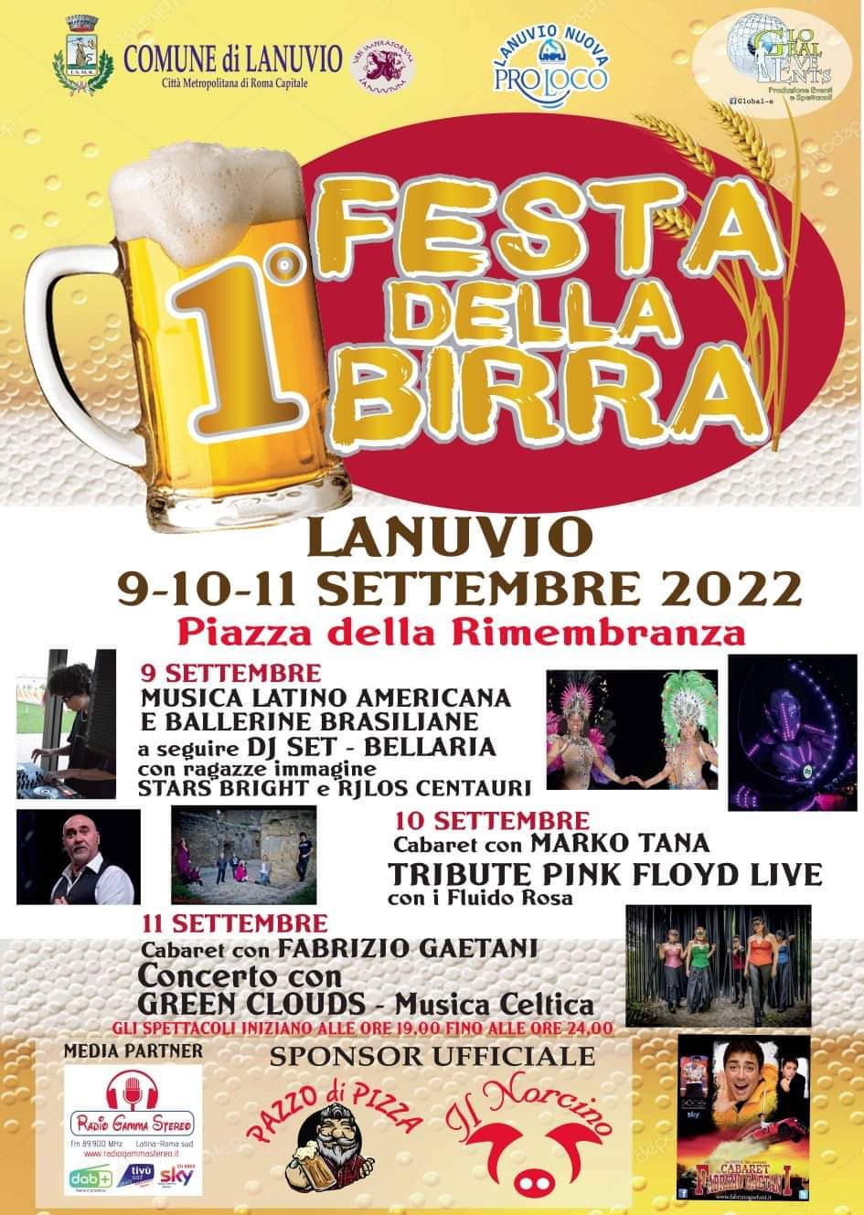 EVENTI, A LANUVIO LA PRIMA FESTA DELLA BIRRA