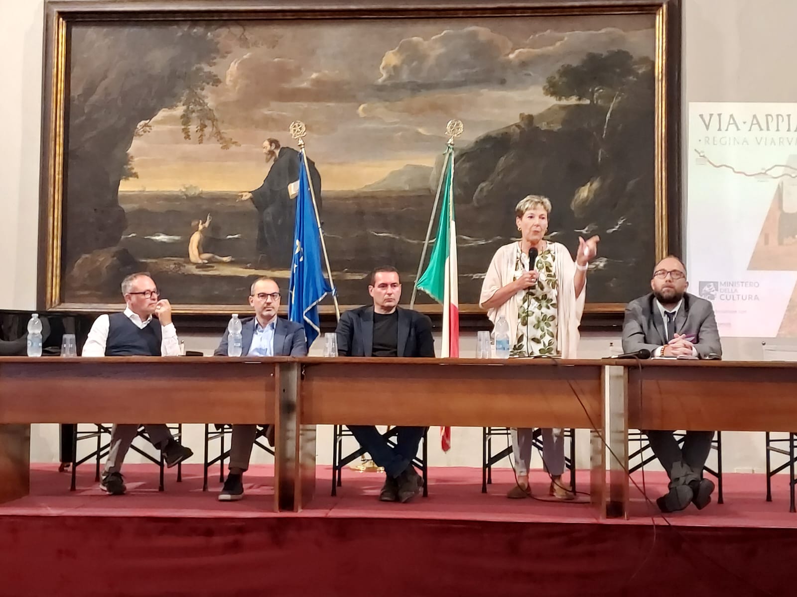 Ariccia, a Palazzo Chigi l’incontro per la candidatura della Via Appia Antica