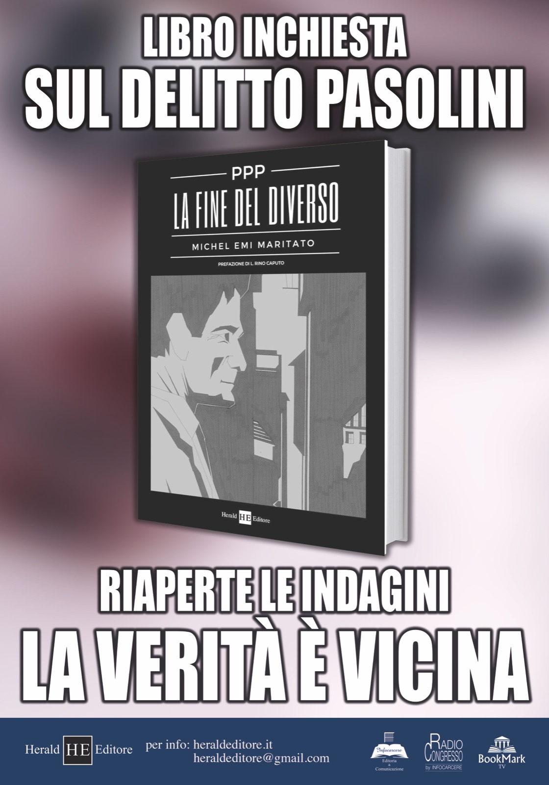 CULTURA/ROMA, A VILLA ALTIERI PRESENTAZIONE DEL LIBRO “LA FINE DEL DIVERSO” DI MICHEL EMI MARITATO SU PIER PAOLO PASOLINI