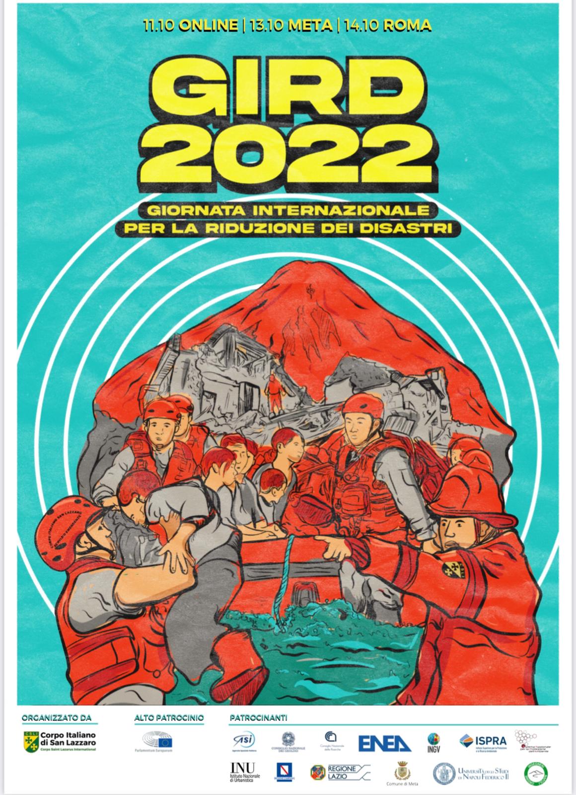 Il Corpo Italiano di San Lazzaro organizza l’evento GIRD 2022 – Giornata Internazionale per la Riduzione dei Disastri