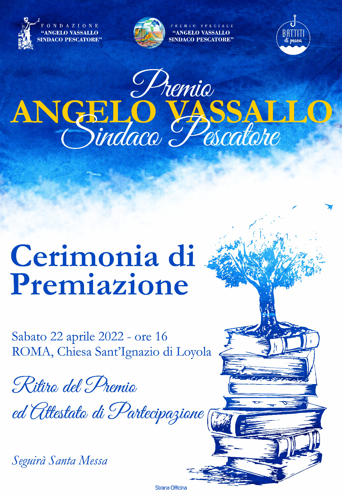 FONDAZIONE VASSALLO: ECCO CHI SONO I VINCITORI DEL “CONCORSO LETTERARIO NAZIONALE ANGELO VASSALLO SINDACO PESCATORE”