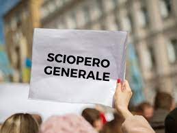 Venerdì 20 ottobre sciopero generale: disagi previsti nei trasporti, scuole e ospedali