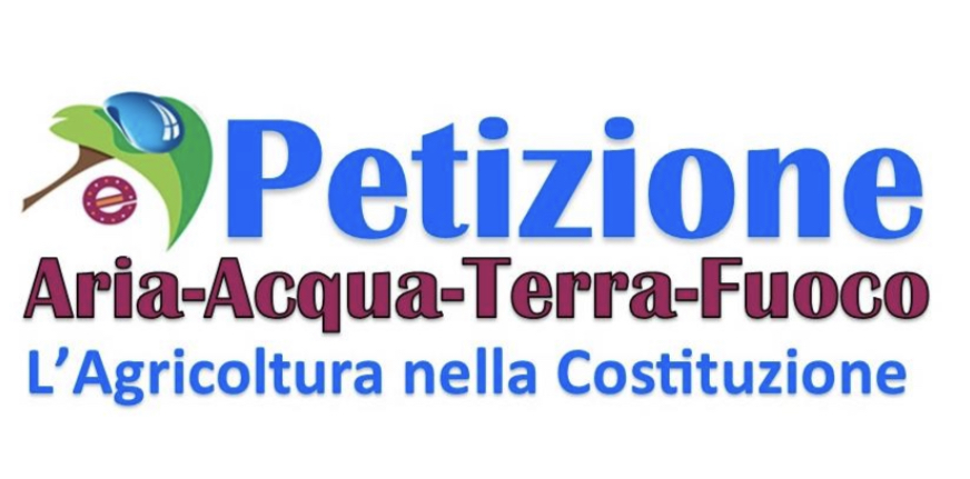 Roma, “Agricoltura nella Costituzione”: al via la petizione “Aria-Acqua-Terra-Fuoco”