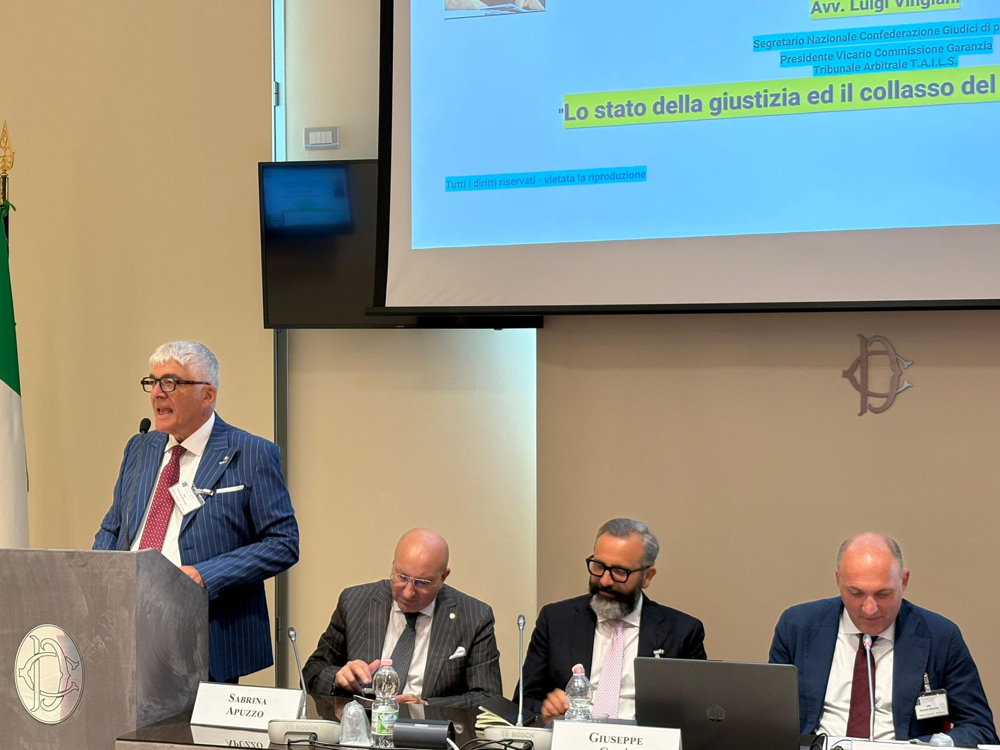 Roma, convegno sulla giustizia e l’arbitrato in Italia