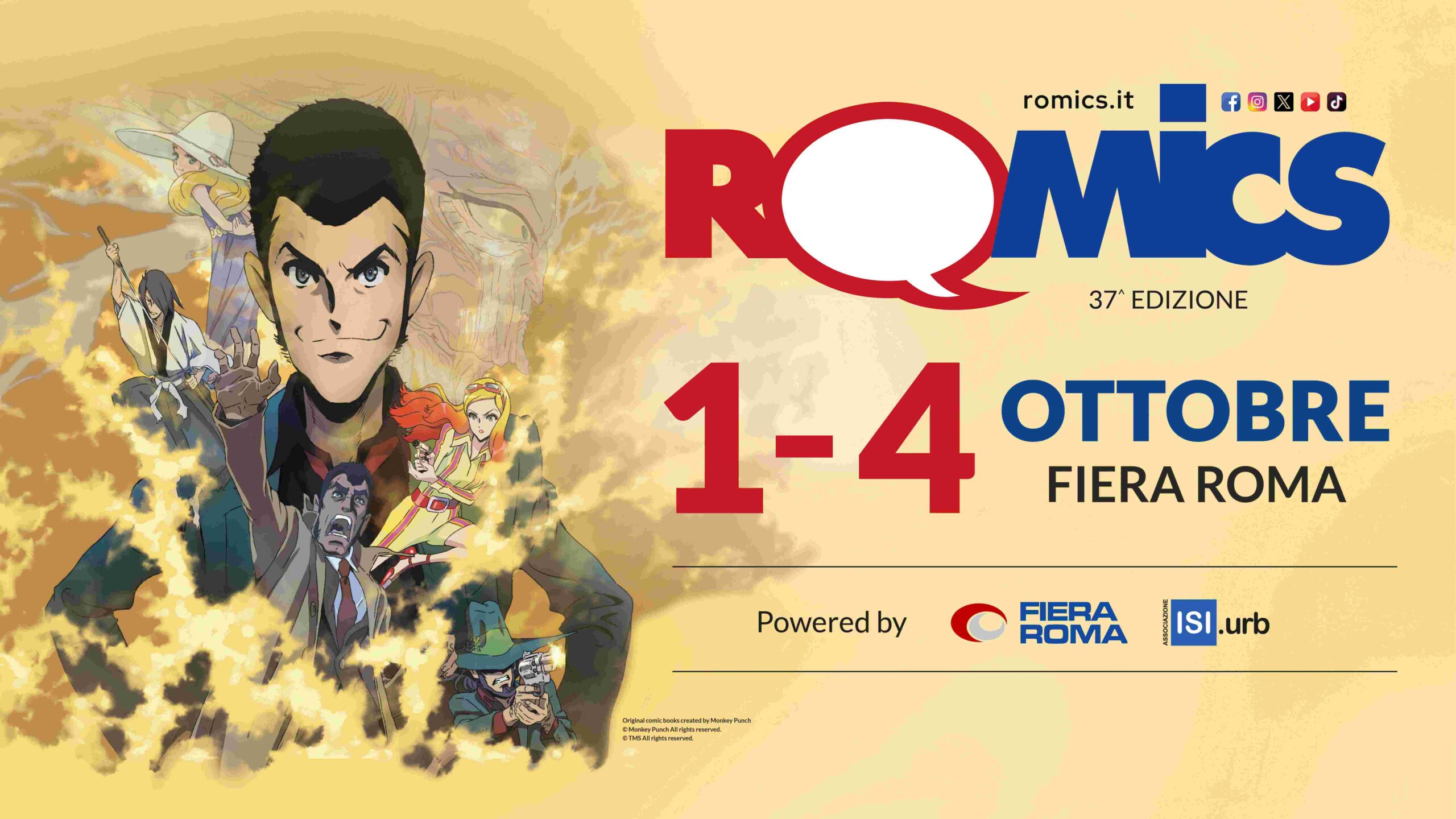 Romics alla 37° edizione: alla Fiera di Roma torna il festival internazionale del fumetto, animazione, cinema e games