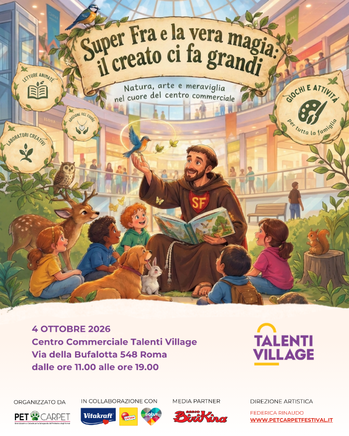 Giornata mondiale degli animali: grande successo per “Super Fra e la vera magia: il creato ci fa grandi”