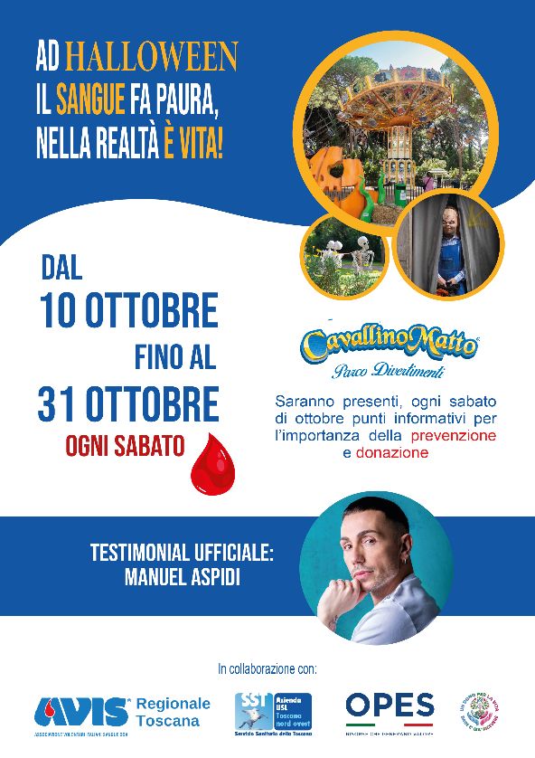 Ad Halloween il sangue fa paura, nella realtà è vita! Al Parco Divertimenti CavallinoMatto un mese da brivido